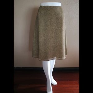 Liz Claiborne Women’s snake print skirt